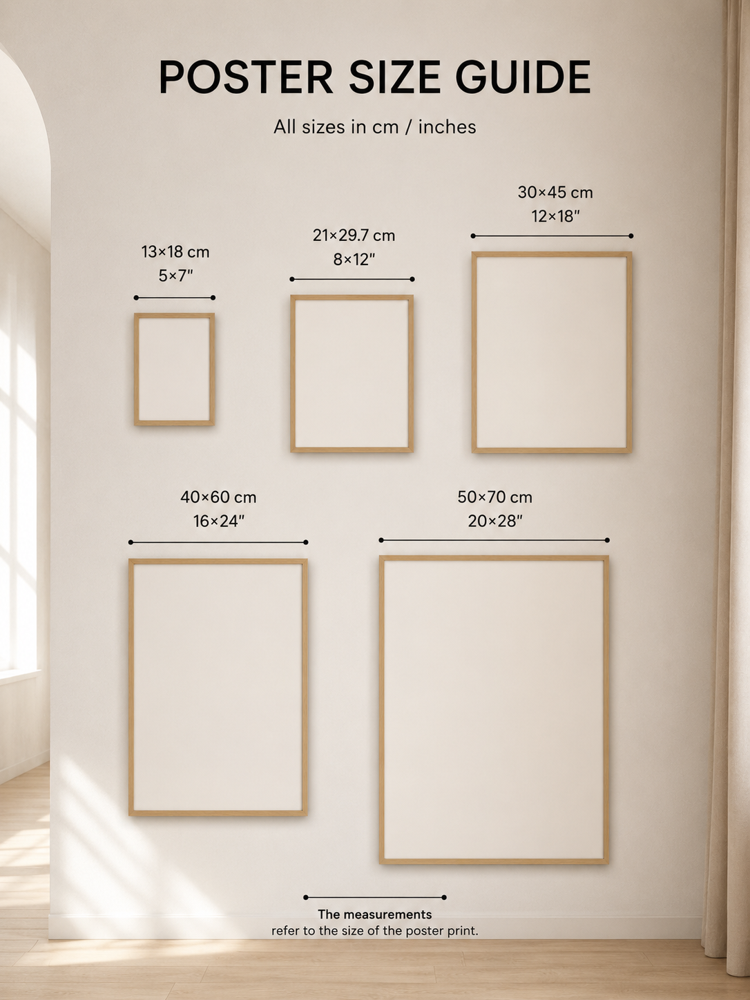 GLOW — Mid Century Modern Poster | Unframed Wall Art Print
